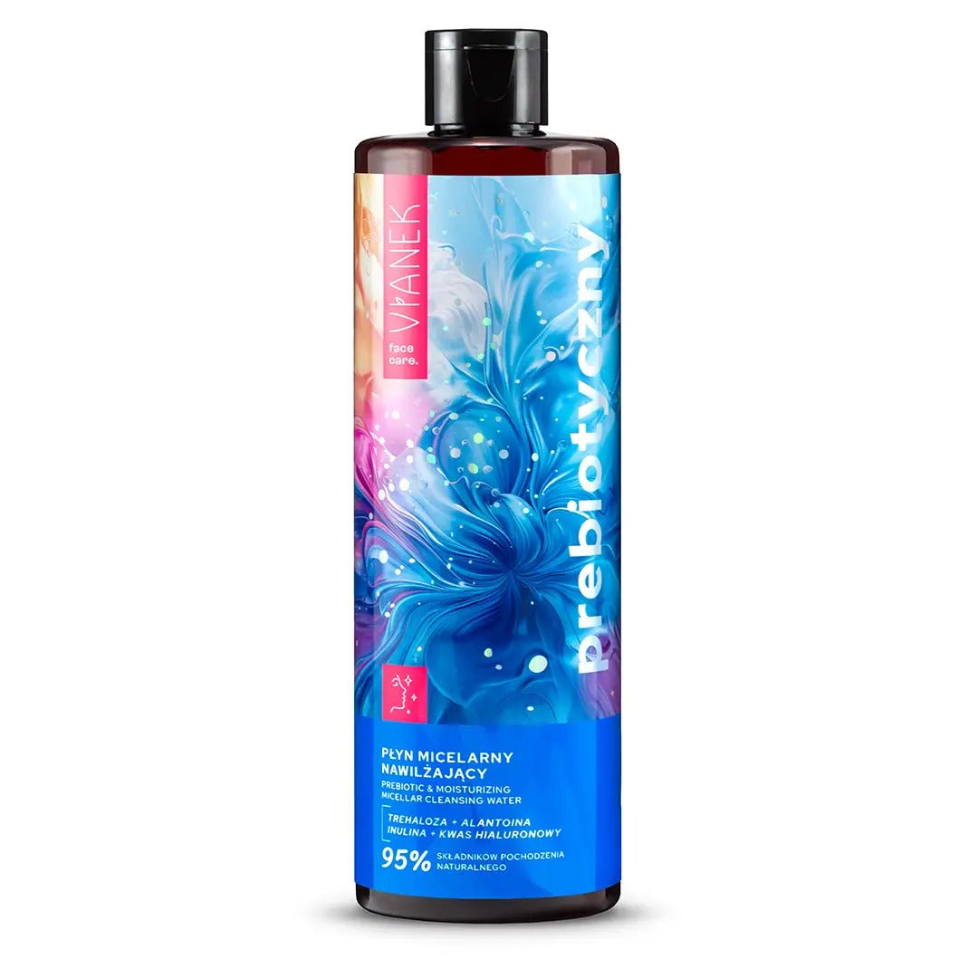 Vianek face care. Prebiotic & Moisturizing Micellar Cleansing Water 400ml