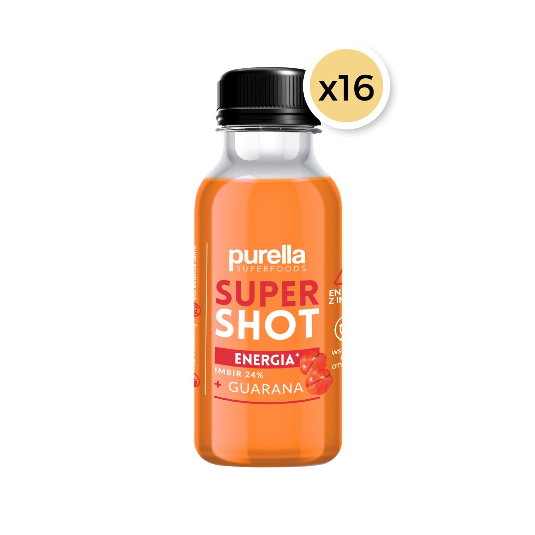 16x Purella Supershot ENERGY 100ml