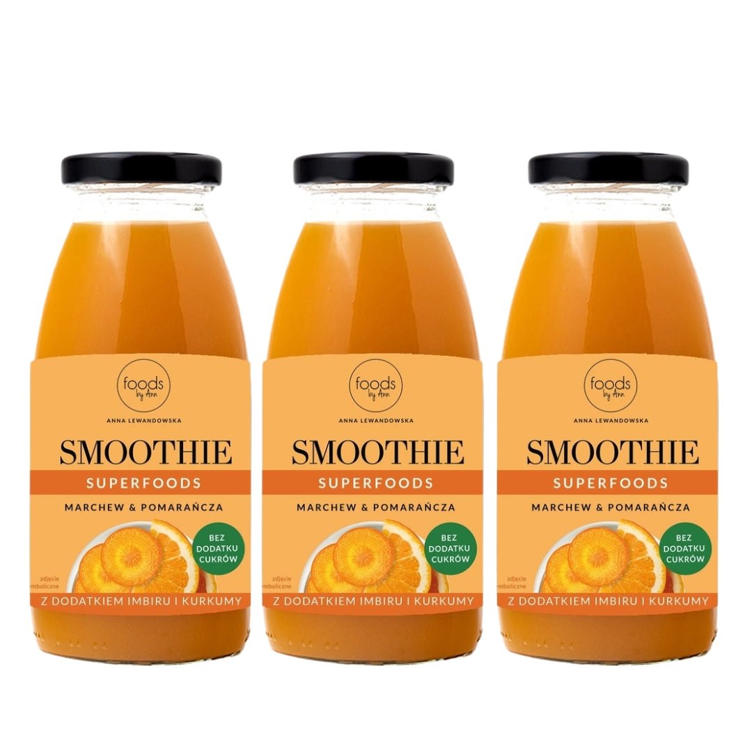 3x Foods by Ann Smoothie Carrot & Orange 250ml