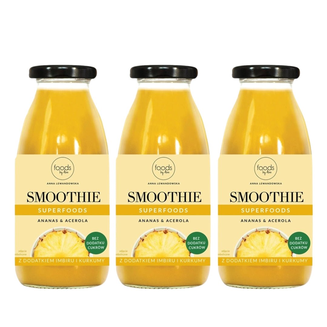 3x Foods by Ann Smoothie Pineapple & Acerola 250ml