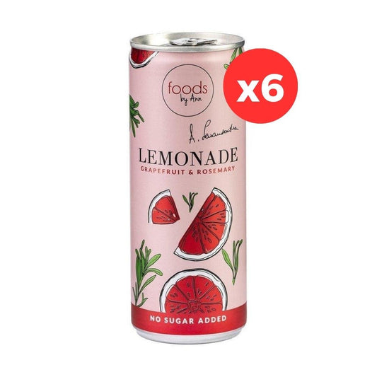 6x Foods by Ann Lemonade Grapefruit & Rosemary 250ml