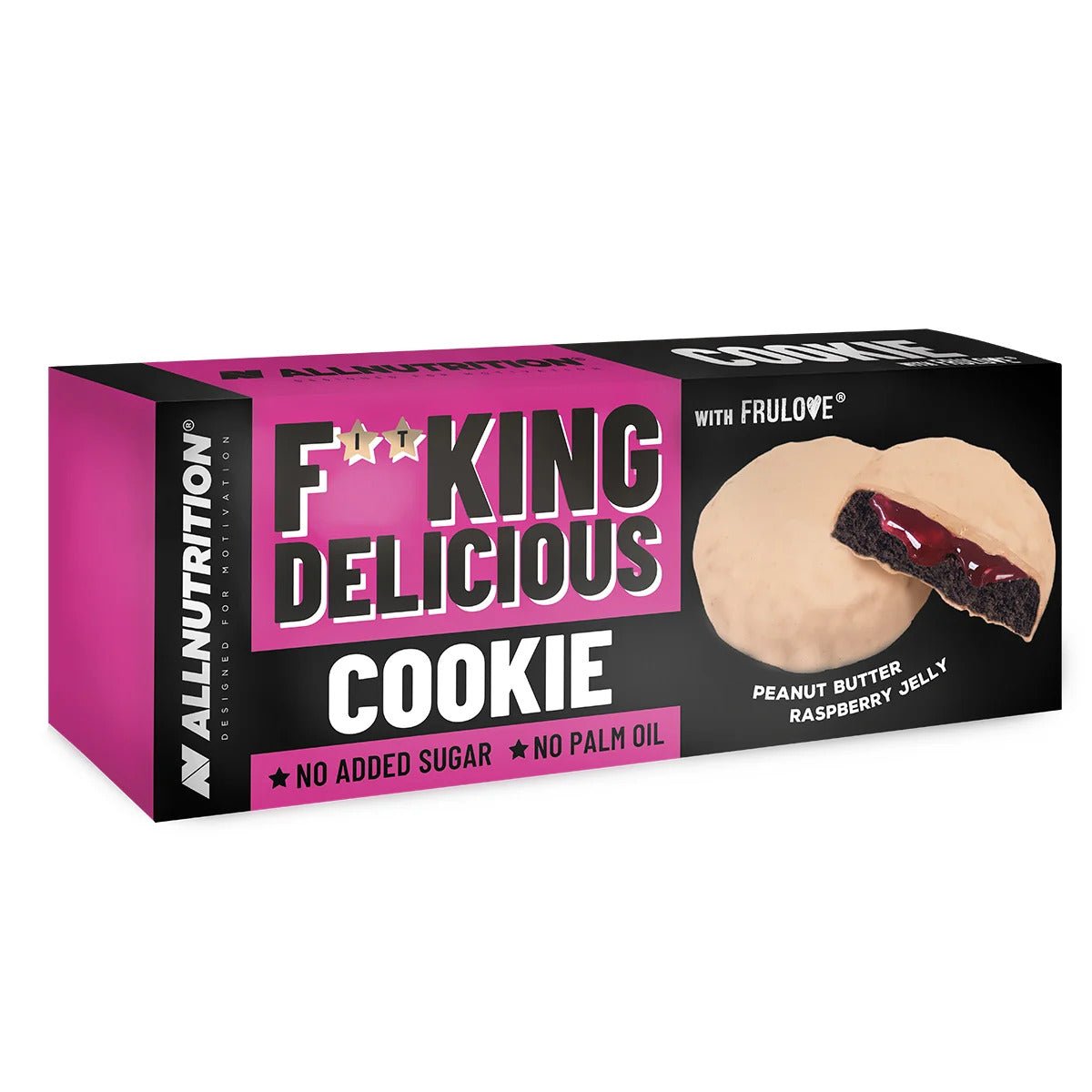 ALLNUTRITION FITKING COOKIE Peanut Butter Raspberry Jelly 128g