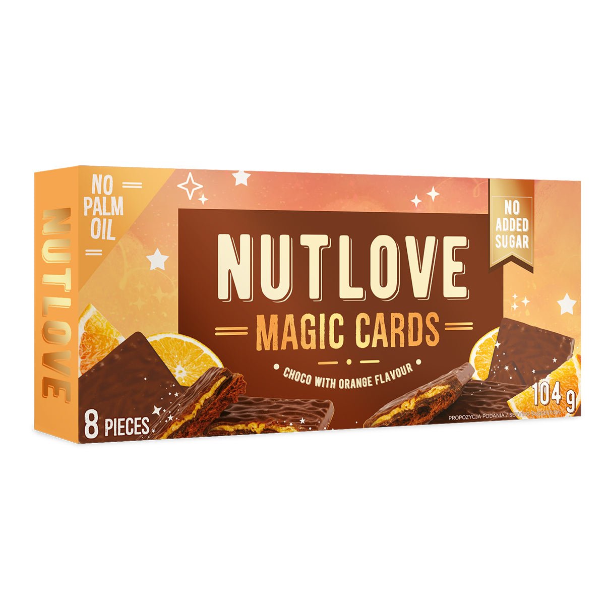 ALLNUTRITION NUTLOVE Magic Cards Choco with Orange 104g