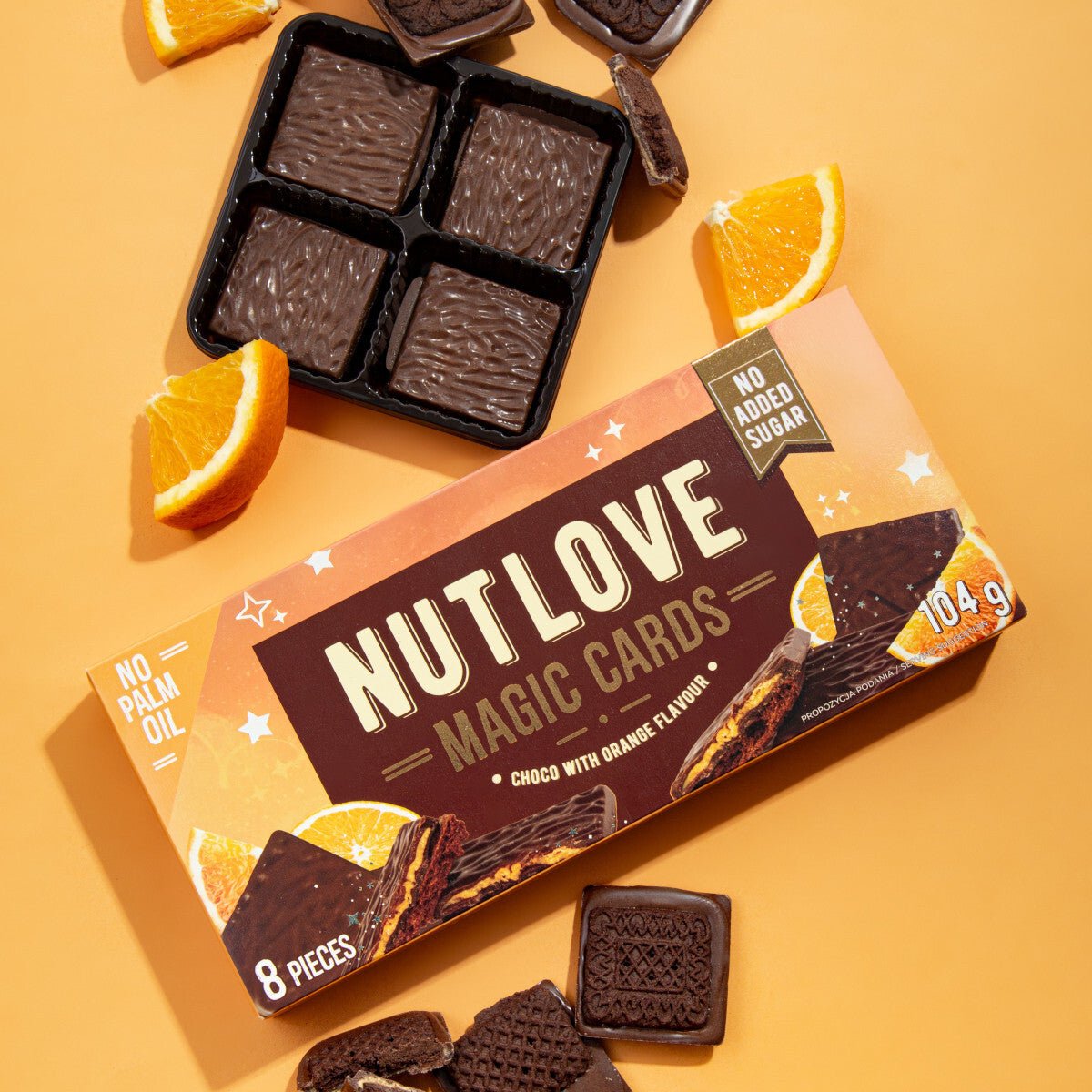 ALLNUTRITION NUTLOVE Magic Cards Choco with Orange 104g