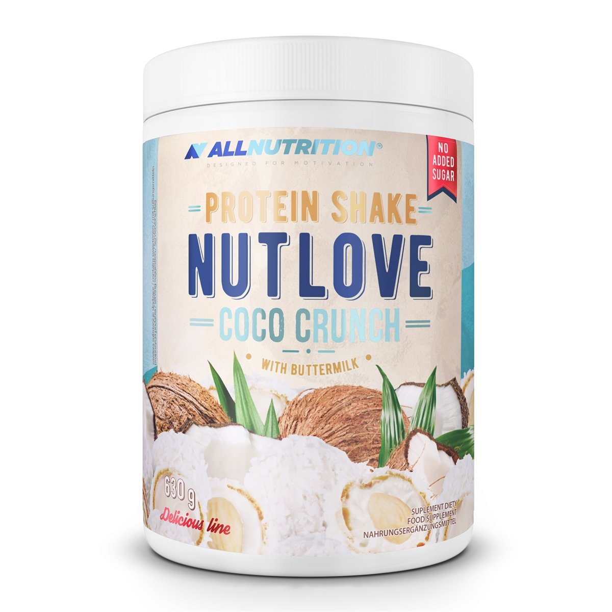 ALLNUTRITION NUTLOVE - Protein Shake Coco Crunch 630g