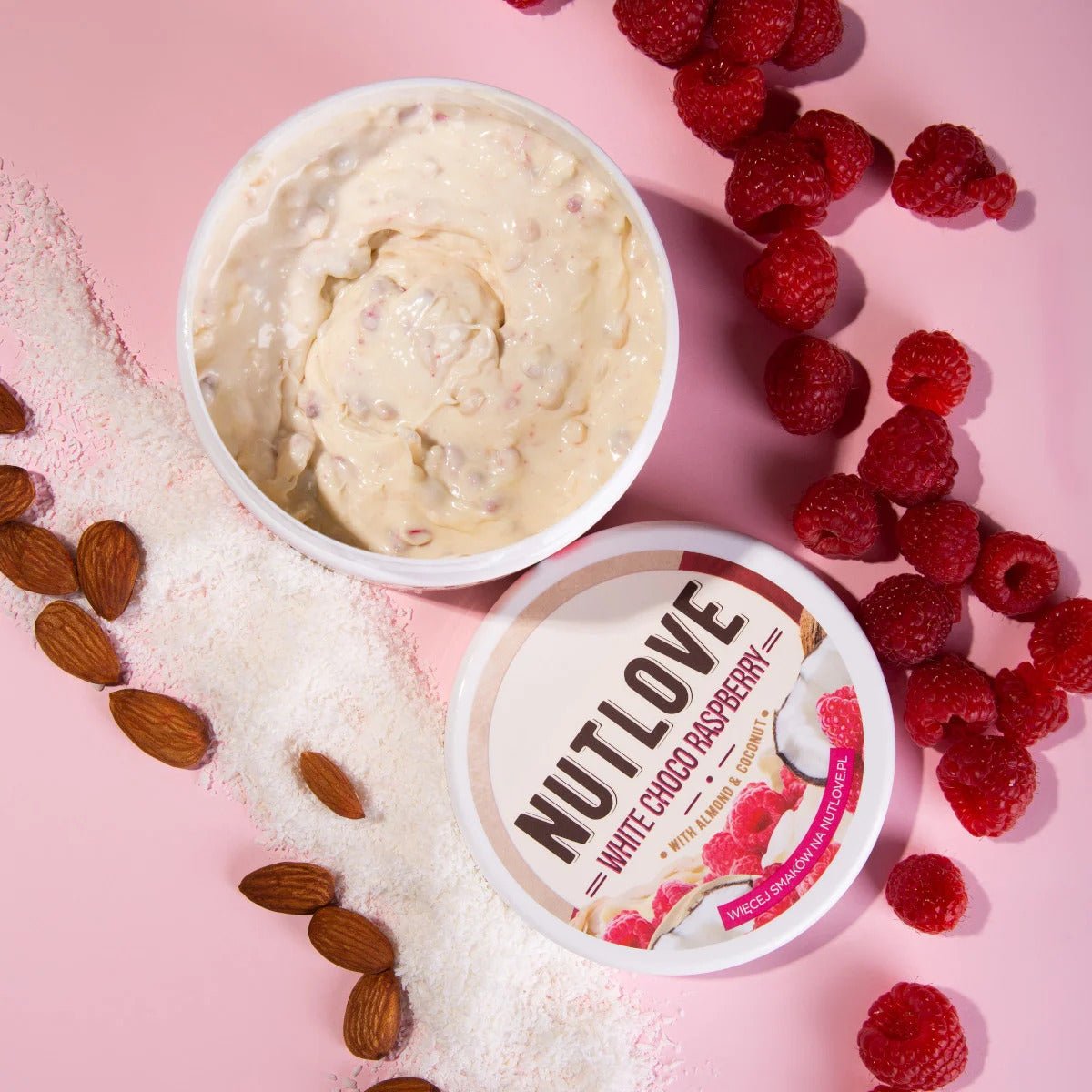 ALLNUTRITION NUTLOVE White Choco Raspberry 500g