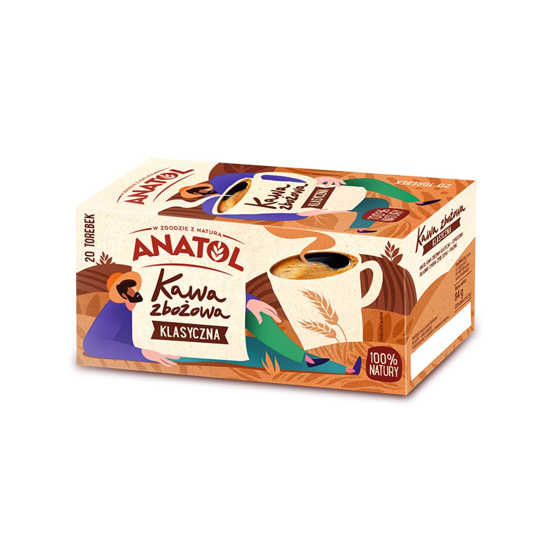 Anatol Classic Cereal Coffee 84g (20 bags)