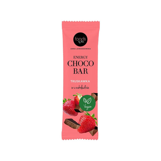 Foods by Ann Energy Choco Bar Strawberry in chocolate 35g