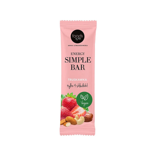 Foods by Ann Energy Simple Bar Strawberry 35g