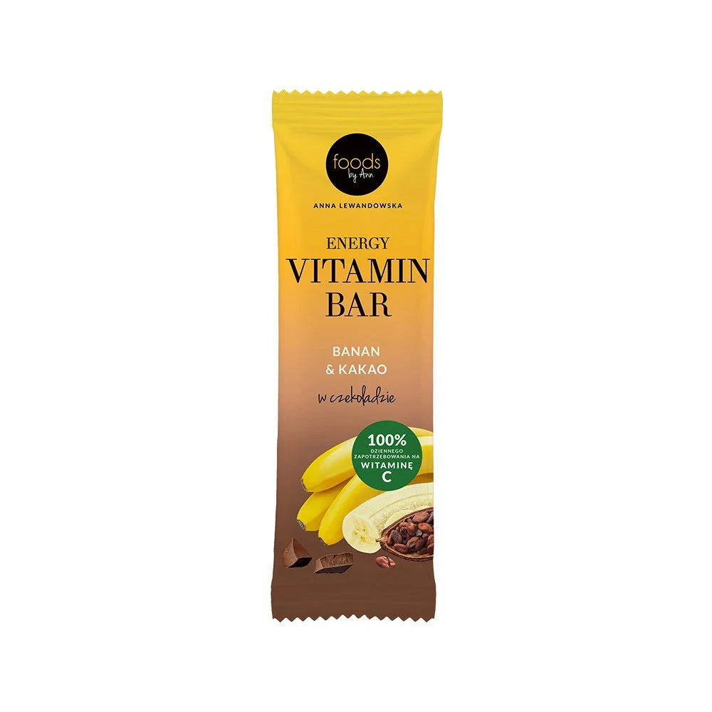 Foods by Ann Energy Vitamin Bar Banana & Cocoa 35g