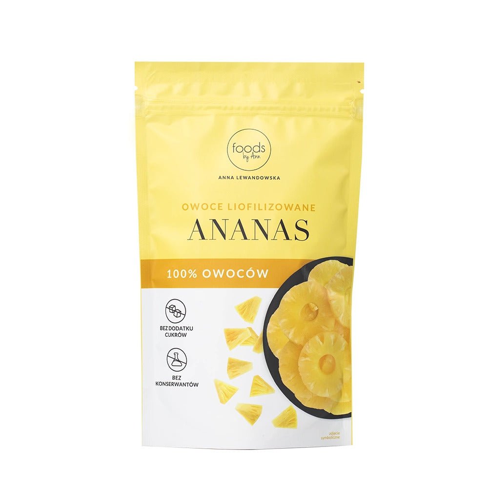 Foods by Ann Freeze-dried fruit - Pineapple 100g