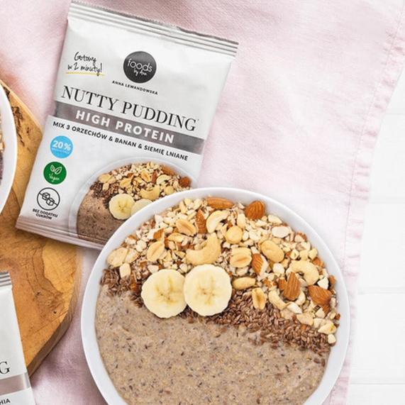 Foods by Ann Nutty Pudding mix of 3 nuts, banana & flaxseed 50g