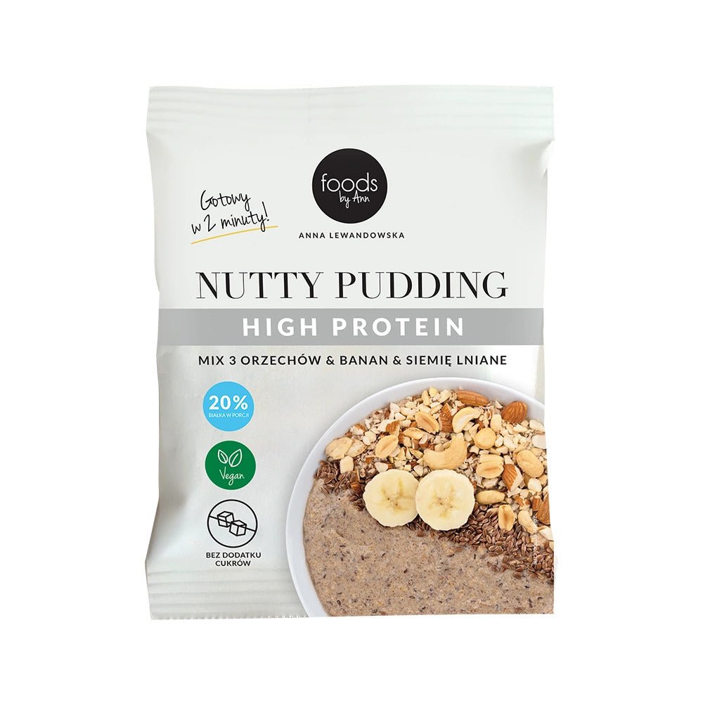 Foods by Ann Nutty Pudding mix of 3 nuts, banana & flaxseed 50g