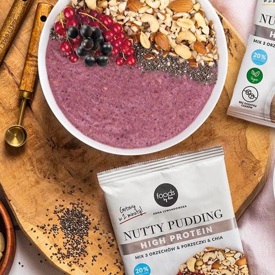 Foods by Ann Nutty Pudding mix of 3 nuts, currant & chia 50g