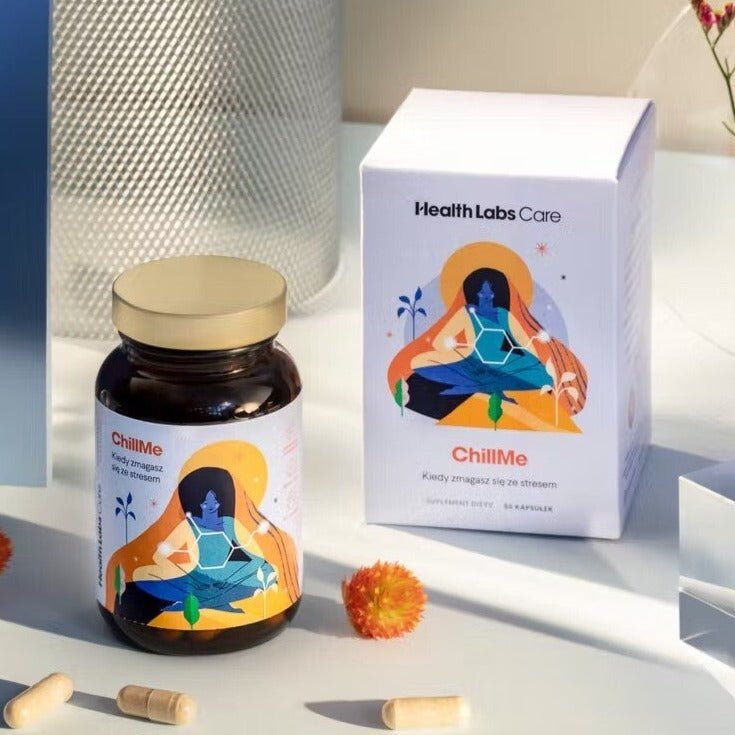 HealthLabs Care ChillMe - For those struggling with stress 60 capsules