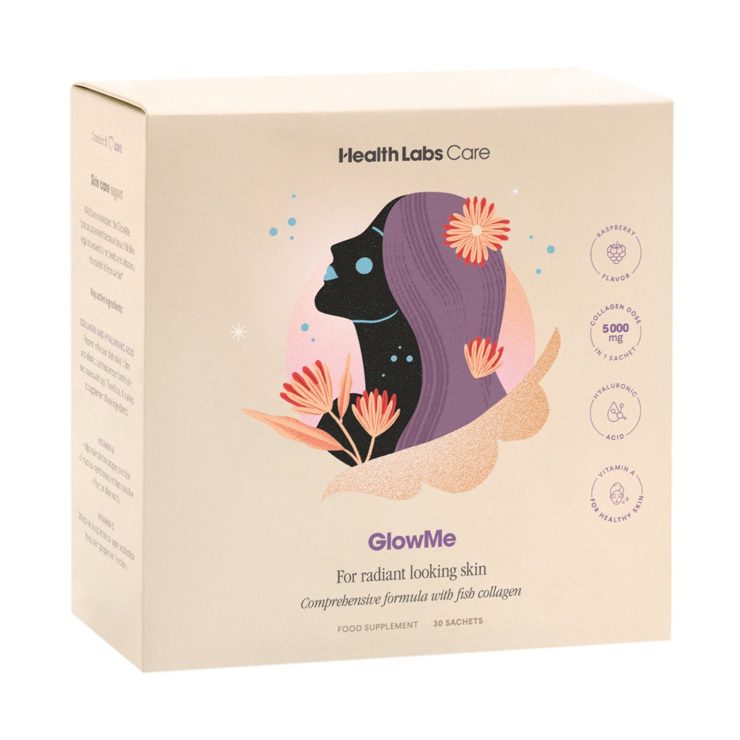 HealthLabs Care GlowMe - For make dull skin glow 30 sachets