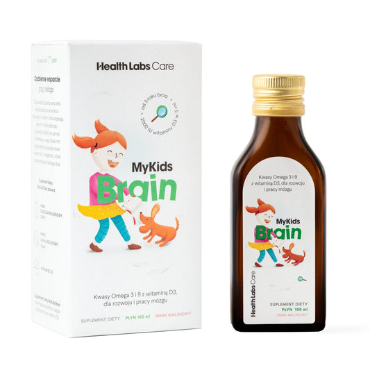 HealthLabs Care MyKids Brain - For help your child’s brain work and develop better 100ml