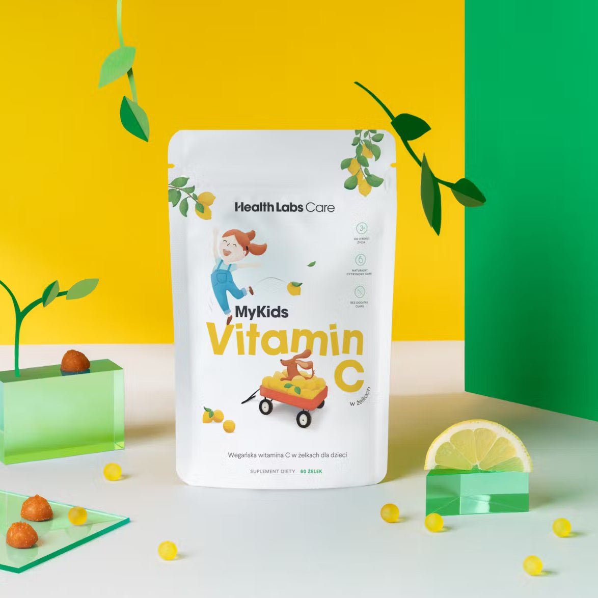 HealthLabs Care MyKids Vitamin C - vegan gummies for kids 60 pieces