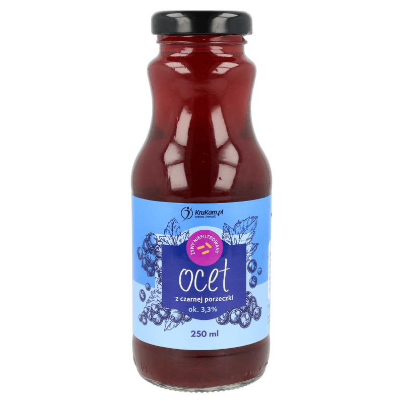 Krukam Blackcurrant vinegar 250ml