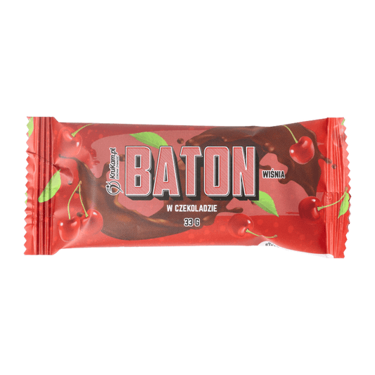 Krukam Date Bar Cherry in chocolate 33g