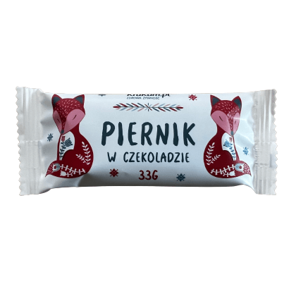 Krukam Date Bar Gingerbread in chocolate 33g