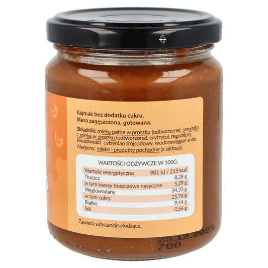 Krukam Kajmak with no added sugar 260g