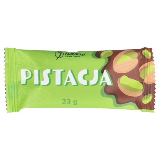 Krukam Pistachio bar in chocolate 23g