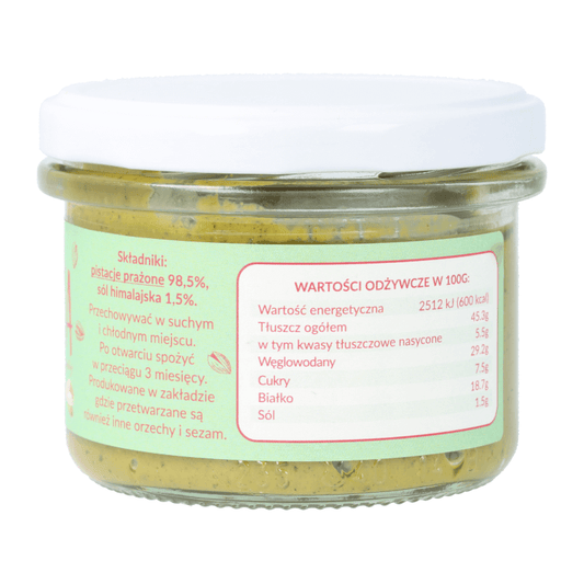 Krukam Pistachio paste with Himalayan salt 150g