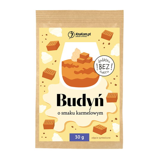 Krukam Pudding with caramel and biscuit flavour 30g