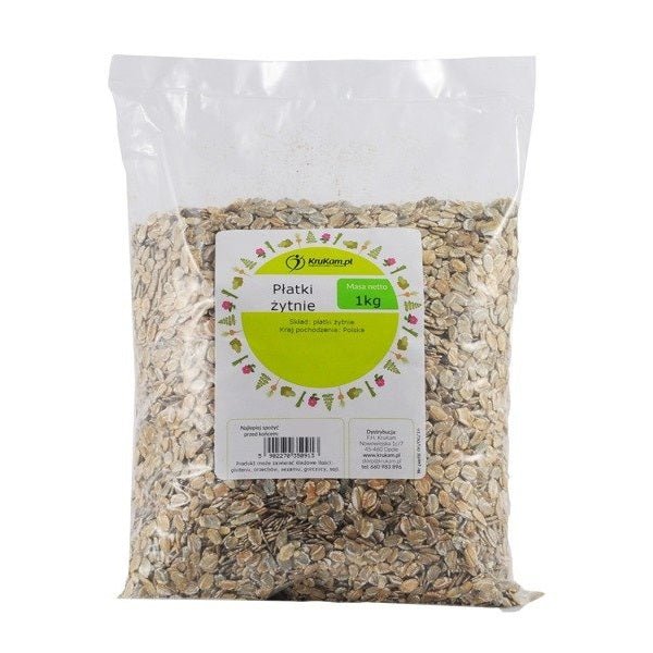 Krukam Rye flakes 1kg