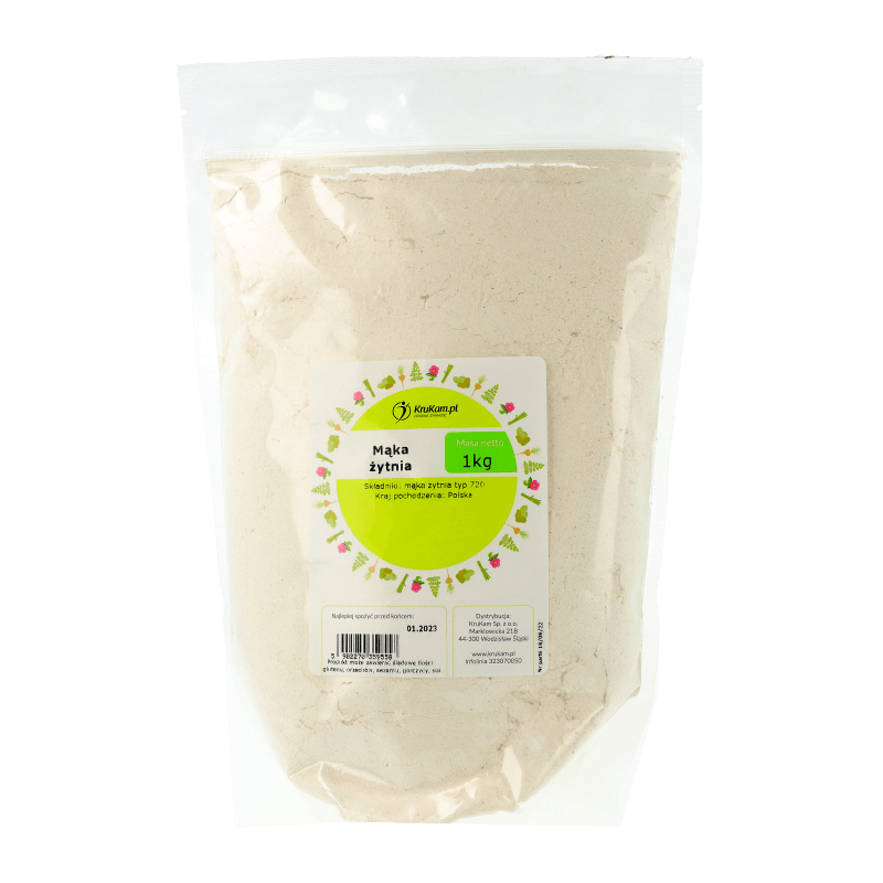 Krukam Rye flour 1kg