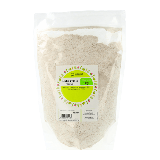 Krukam Wholemeal rye flour 1kg