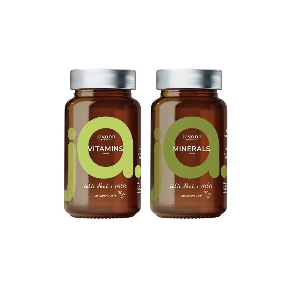 LEVANN "jA" Vitamin and Mineral Set 2x30 capsules