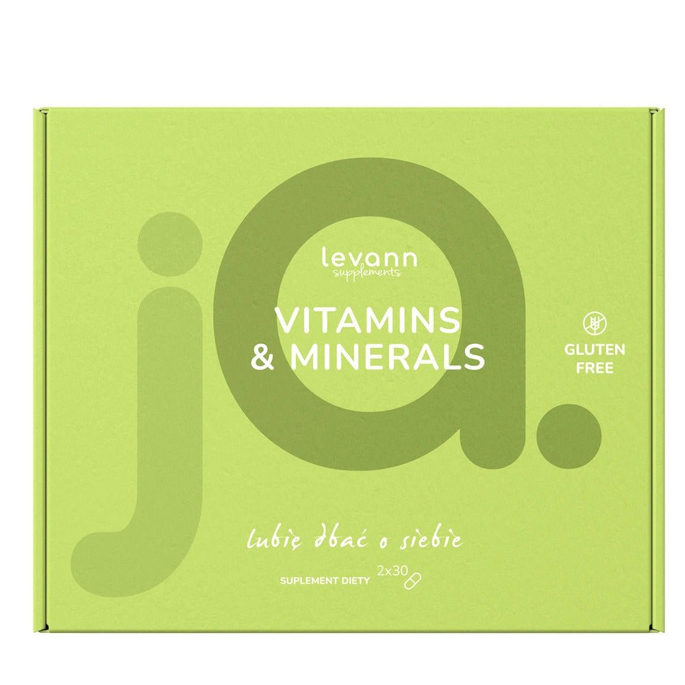 LEVANN "jA" Vitamin and Mineral Set 2x30 capsules