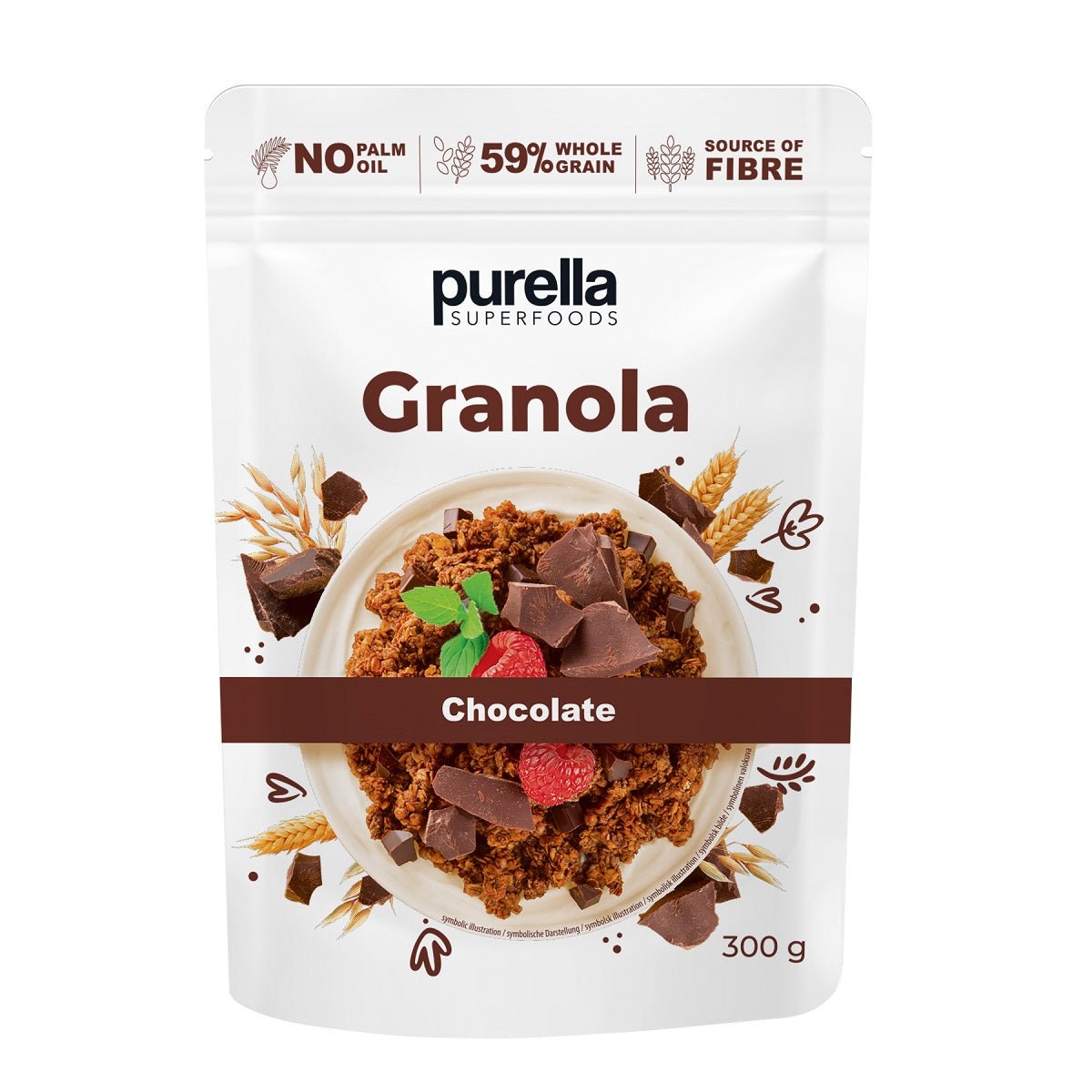 Purella Granola Chocolate 300g