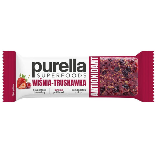 Purella SuperFoods Bar - Cherry-Strawberry Antioxidant 40g