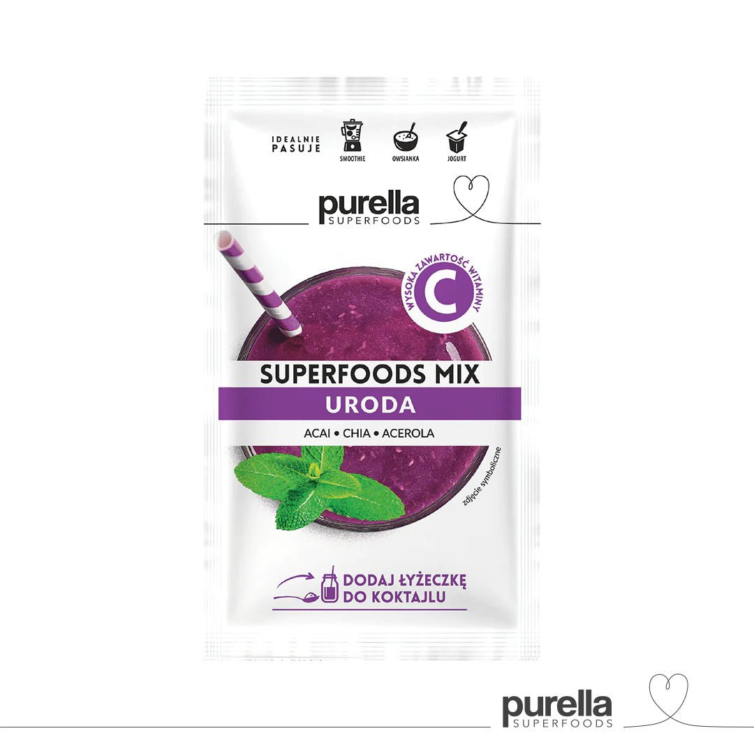 Purella Superfoods mix Beauty - Acai, Chia, Acerola 40g