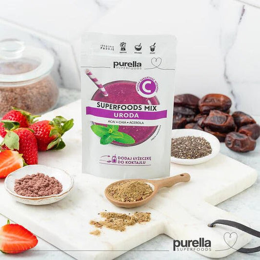 Purella Superfoods mix Beauty - Acai, Chia, Acerola 40g