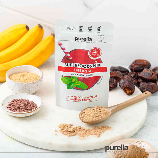 Purella Superfoods mix Energy - Maca, Acai, Guarana 40g