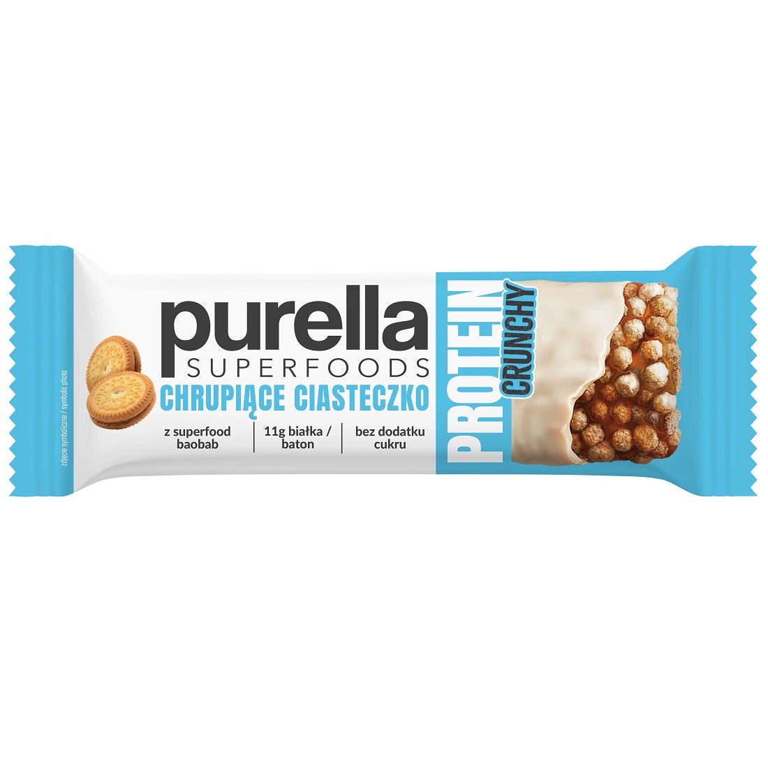 Purella SuperFoods Protein Bar - Crunchy Cookie 45g