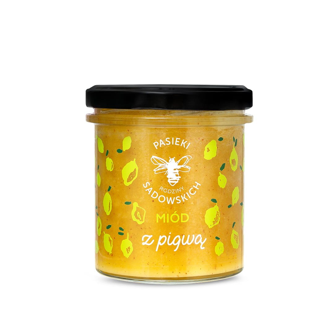 Sadowski Bee Gardens ﻿﻿Honey with quince 430g