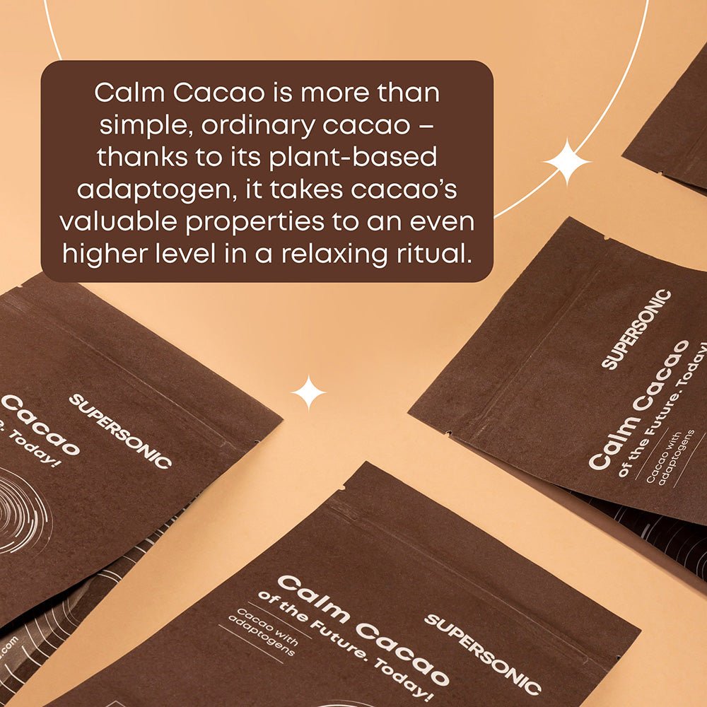 SUPERSONIC Calm Cacao - Cacao with adaptogens 225g