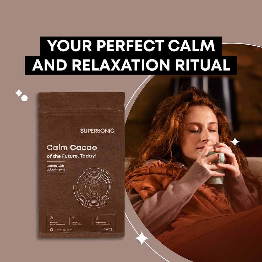 SUPERSONIC Calm Cacao - Cacao with adaptogens 225g