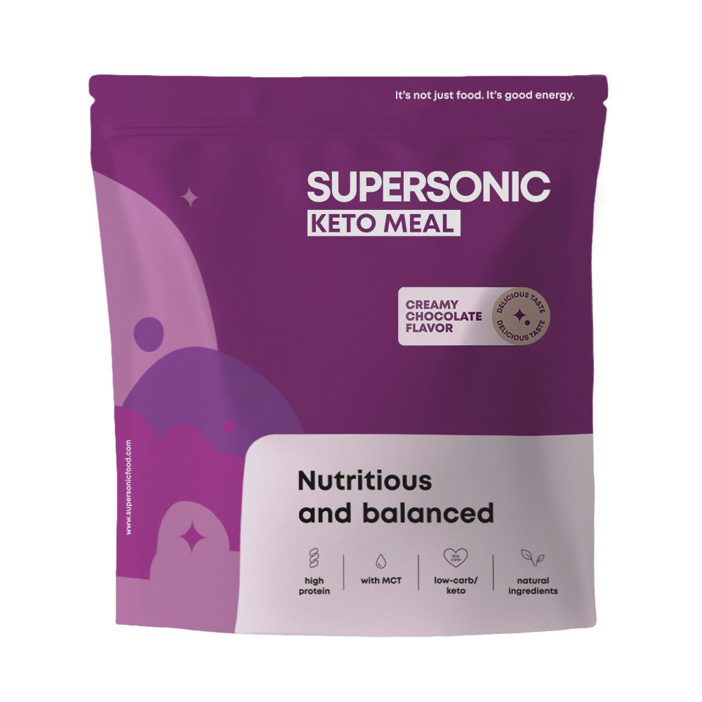 SUPERSONIC Keto Meal - Big Pack - Creamy Chocolate Flavour 800g