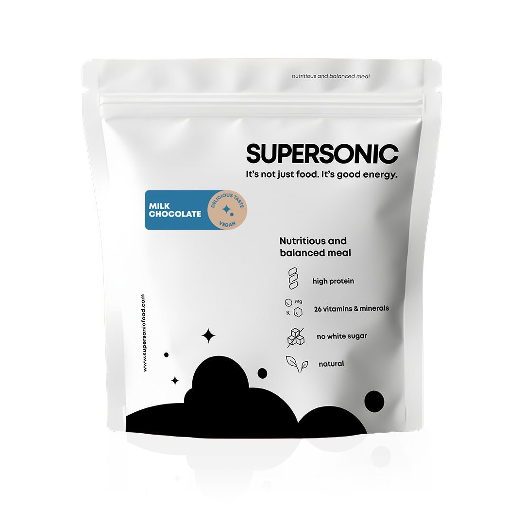 SUPERSONIC Plus Meal with milk chocolate flavour - VEGE 1500g