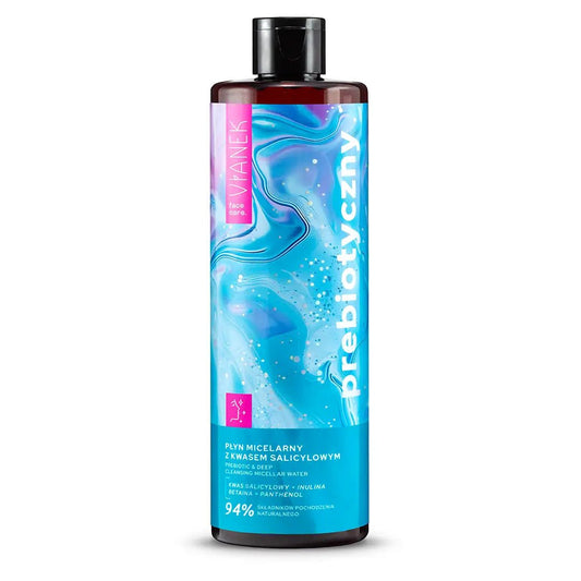 Vianek face care. Prebiotic & Deep Cleansing Micellar Water 400ml