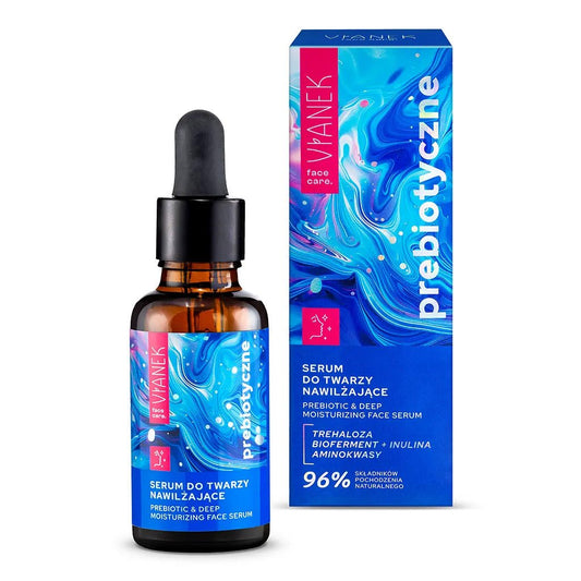 Vianek face care. Prebiotic & Deep Moisturizing Face Serum 30ml
