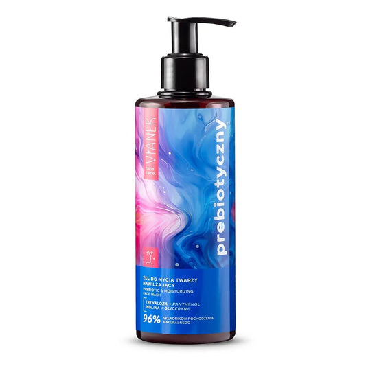 Vianek face care. Prebiotic & Moisturizing Face Wash 300ml